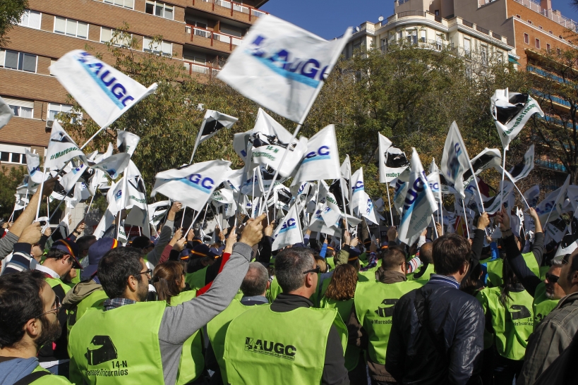 Manifestación de guardias civiles del 14 de noviembre Manifestación de guardias civiles del 14 de noviembre