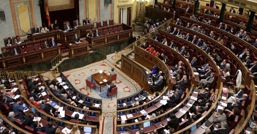 Interior del Congreso de los Diputados. Interior del Congreso de los Diputados.