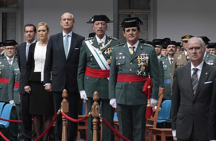 El Director General de la Guardia Civil, en un acto de la Patrona del Cuerpo El Director General de la Guardia Civil, en un acto de la Patrona del Cuerpo