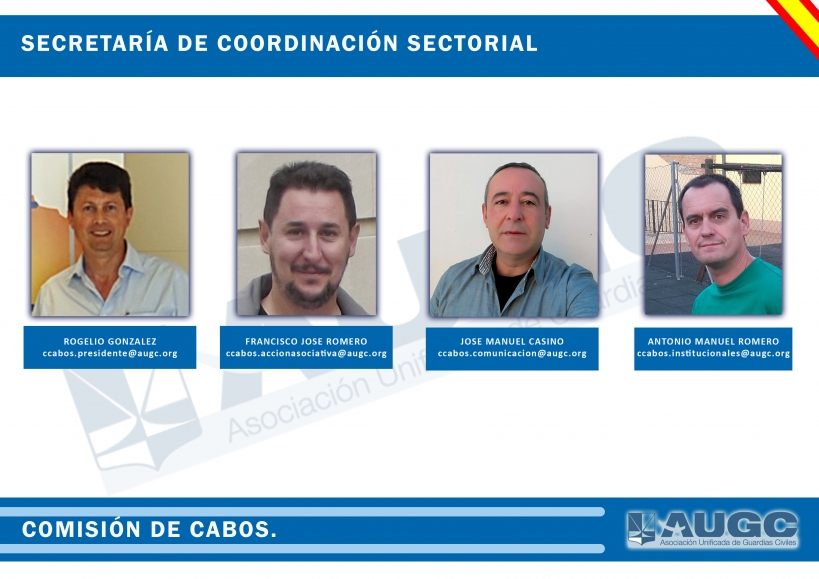 Organigrama de la Comisión de Cabos de AUGC Organigrama de la Comisión de Cabos de AUGC