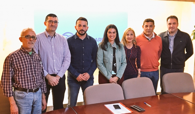 Representantes de AUGC Las Palmas, con miembros del Partido Popular canario en una reunión mantenida recientemente. Representantes de AUGC Las Palmas, con miembros del Partido Popular canario en una reunión mantenida recientemente.