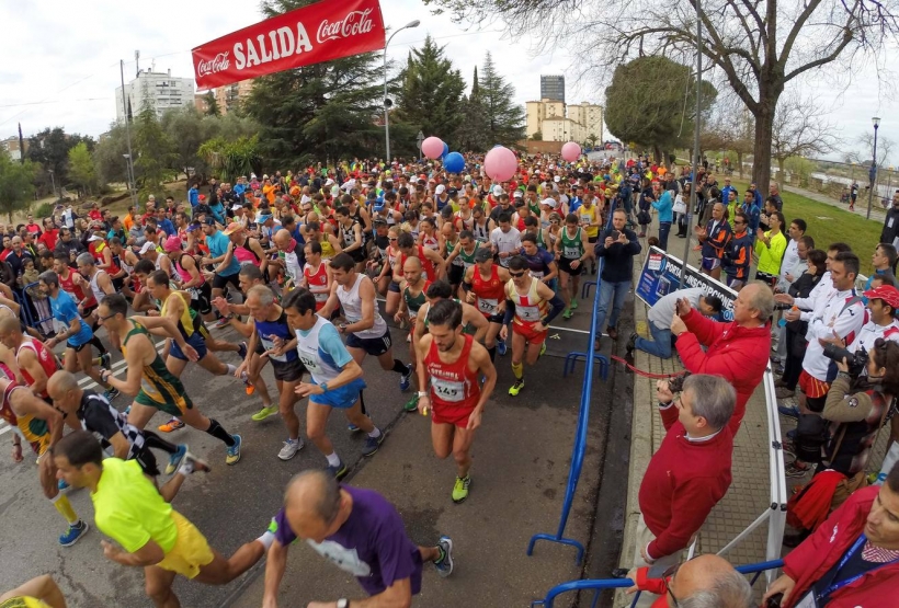 Imagen de la Maratón de Badajoz disputada este pasado domingo. Imagen de la Maratón de Badajoz disputada este pasado domingo.