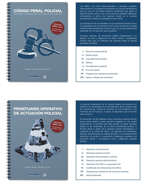 Portadas, resumen y capítulos de los dos manuales Portadas, resumen y capítulos de los dos manuales
