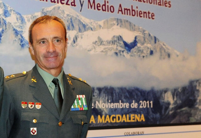 El coronel Francisco García Santaella. El coronel Francisco García Santaella.