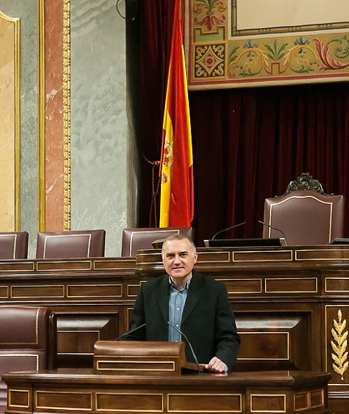 Alberto Moya, en el Congreso. Alberto Moya, en el Congreso.