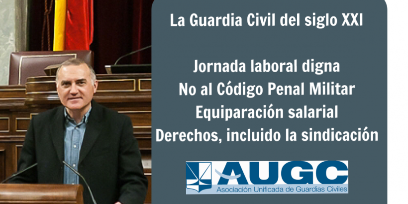 Alberto Moya, secretario general de AUGC Alberto Moya, secretario general de AUGC