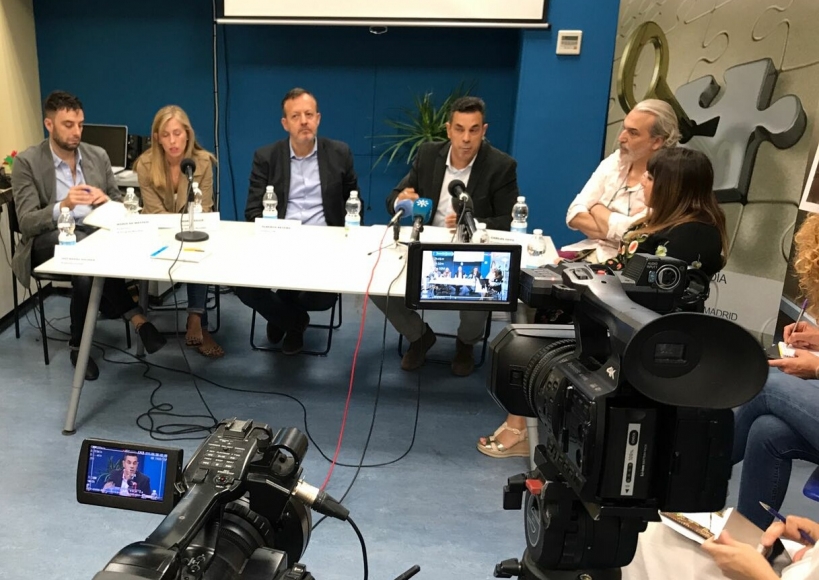 La rueda de prensa celebrada el pasado día 9 de septiembre La rueda de prensa celebrada el pasado día 9 de septiembre