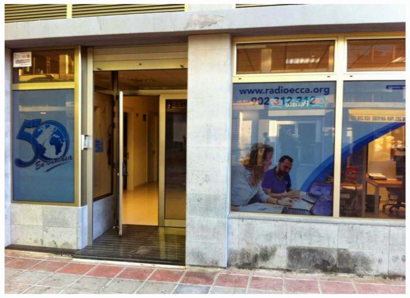 Oficina de Radio ECCA. Oficina de Radio ECCA.