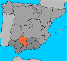 En destacado, dentro del mapa, la provincia de Córdoba. En destacado, dentro del mapa, la provincia de Córdoba.