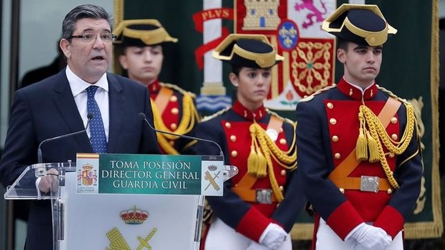 José Manuel Holgado, en el acto de toma de posesión como Director General de la Guardia Civil. José Manuel Holgado, en el acto de toma de posesión como Director General de la Guardia Civil.
