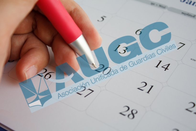 Reclamamos que los guardias civiles dispongan libremente de las vacaciones no disfrutadas por cualquier circunstancia. Reclamamos que los guardias civiles dispongan libremente de las vacaciones no disfrutadas por cualquier circunstancia.