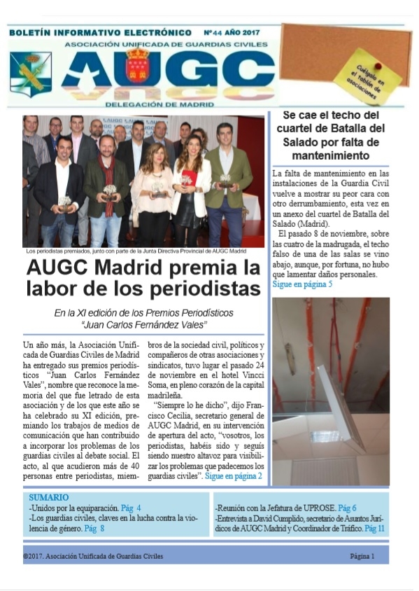 portada del boletín de noviembre portada del boletín de noviembre