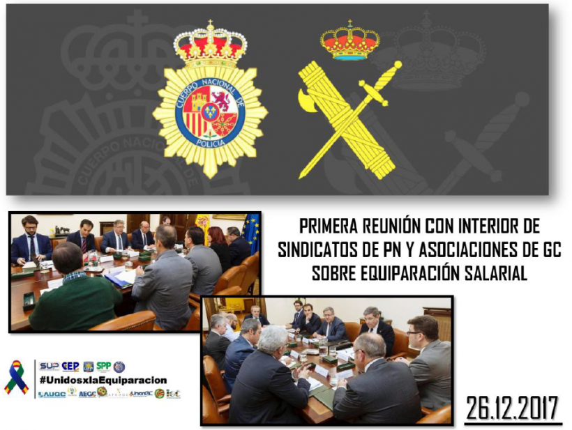 Unidos por la equiparación salarial Unidos por la equiparación salarial