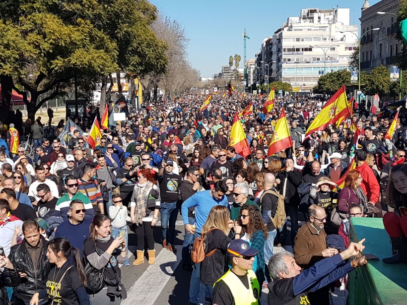 Manifestación Sevilla 3 de febrero Manifestación Sevilla 3 de febrero