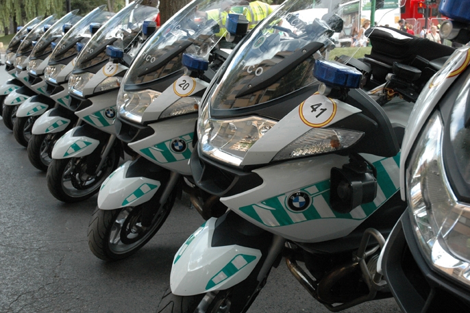 Motocicletas de la Agrupación de Tráfico de la Guardia Civil. Motocicletas de la Agrupación de Tráfico de la Guardia Civil.