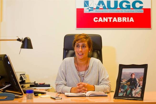 Pilar Villacorta, una de las representantes de AUGC expedientadas por defender sus derechos. Pilar Villacorta, una de las representantes de AUGC expedientadas por defender sus derechos.