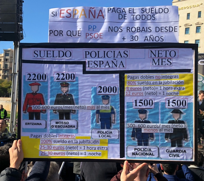 Zoido ha fallado a los guardias civiles y policías nacionales en la equiparación salarial. Zoido ha fallado a los guardias civiles y policías nacionales en la equiparación salarial.