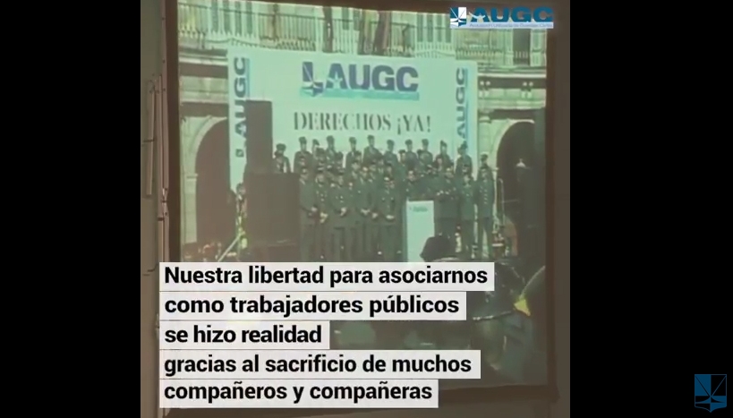 Captura del vídeo promocional de AUGC. Captura del vídeo promocional de AUGC.