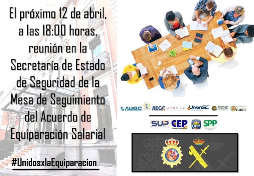 Unidos por la equiparación. Unidos por la equiparación.