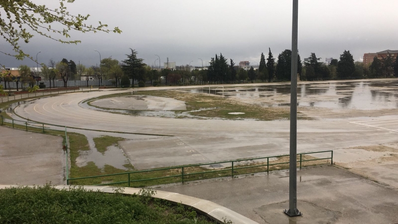 Estado de las instalaciones durante los días en que se desarrollaron las pruebas. Estado de las instalaciones durante los días en que se desarrollaron las pruebas.