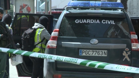 Efectivos de la Guardia Civil. Efectivos de la Guardia Civil.