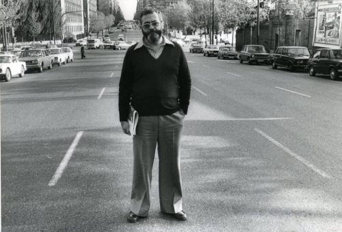 El entonces Comandante Otero, fotografíado en Madrid en 1977. Foto: Ricardo Martín / El País. El entonces Comandante Otero, fotografíado en Madrid en 1977. Foto: Ricardo Martín / El País.