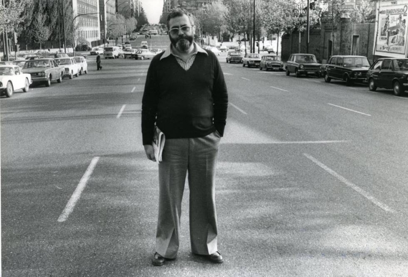 El entonces Comandante Otero, fotografíado en Madrid en 1977. Foto: Ricardo Martín / El País. El entonces Comandante Otero, fotografíado en Madrid en 1977. Foto: Ricardo Martín / El País.