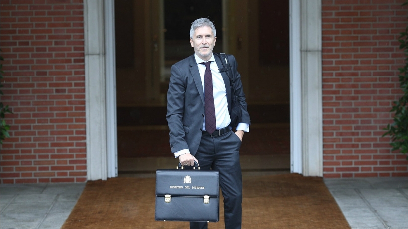 El ministro del Interior, Fernando Grande-Marlaska. El ministro del Interior, Fernando Grande-Marlaska.