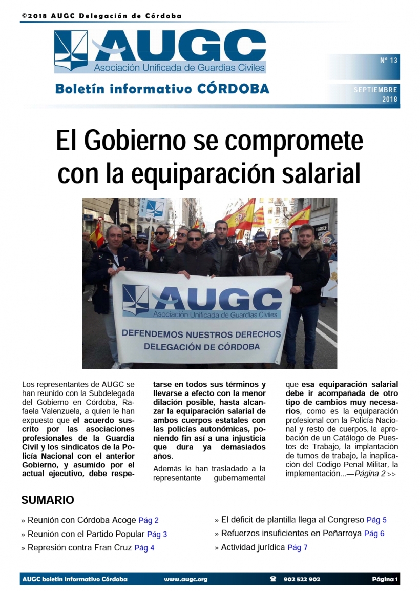 Boletín de AUGC Córdoba nº 13 Boletín de AUGC Córdoba nº 13