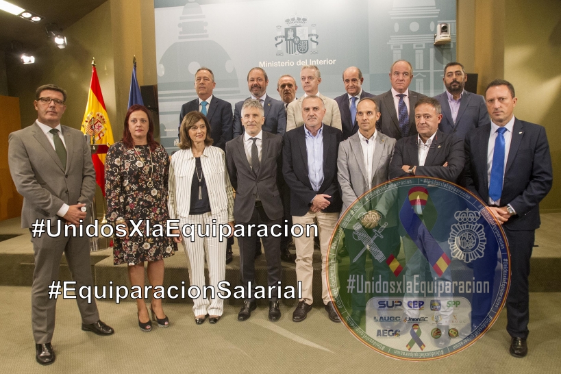 Encuentro entre el Ministerio del Interior con asociaciones y sindicatos representativos. Encuentro entre el Ministerio del Interior con asociaciones y sindicatos representativos.