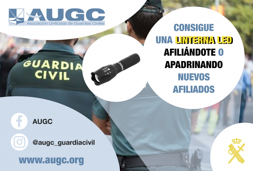 Únete a la gran familia de AUGC, y si ya eres afiliado, 'apadrina' a un nuevo compañero y llévate nuestro regalo promocional. Únete a la gran familia de AUGC, y si ya eres afiliado, 'apadrina' a un nuevo compañero y llévate nuestro regalo promocional.