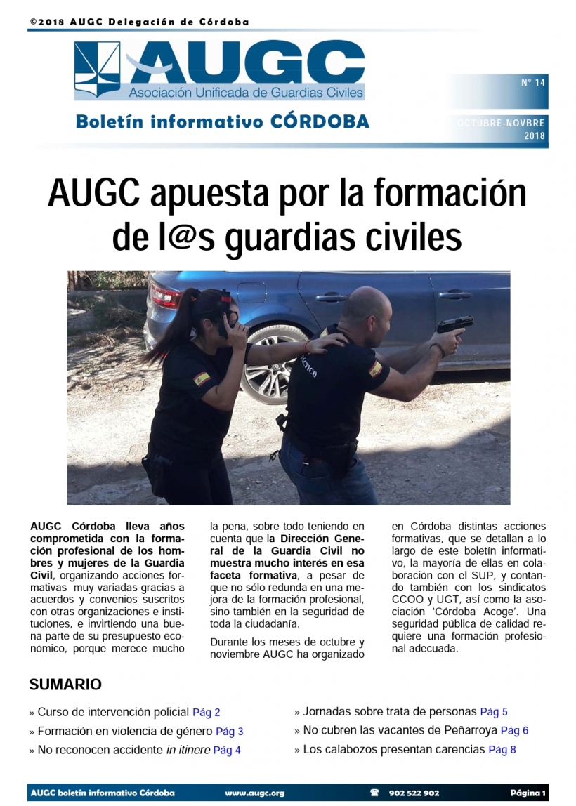 Boletín de AUGC Córdoba nº 14 Boletín de AUGC Córdoba nº 14