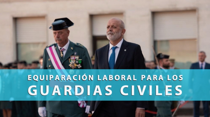 Félix Azón, Director de la Guardia Civil, en uno de los números actos protocolarios.