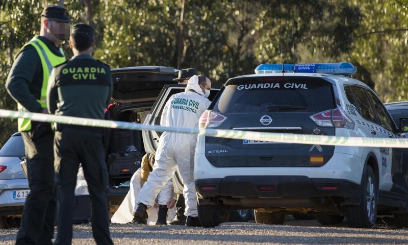 Guardias civiles en el lugar donde fue hallado el cuerpo de Laura Luelmo. Foto: Gtresonline Guardias civiles en el lugar donde fue hallado el cuerpo de Laura Luelmo. Foto: Gtresonline