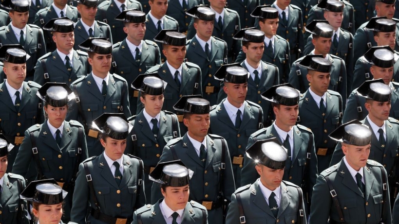 El error en las nóminas afectó a más de 45.000 guardias civiles. Foto: EFE El error en las nóminas afectó a más de 45.000 guardias civiles. Foto: EFE