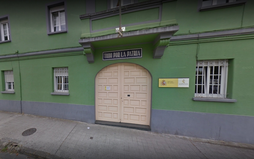 Comandancia de Lugo, en cuyo salón de actos tendrá lugar la asamblea de AUGC. Comandancia de Lugo, en cuyo salón de actos tendrá lugar la asamblea de AUGC.