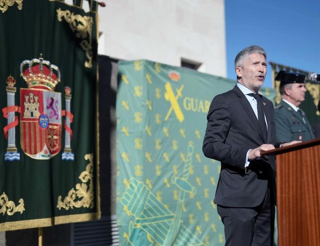 El ministro del Interior, Fernando Grande-Marlaska El ministro del Interior, Fernando Grande-Marlaska