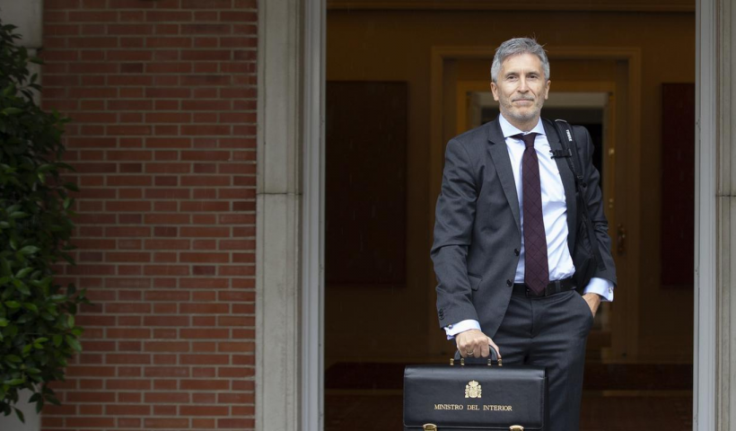 El ministro del Interior, Fernando Grande-Marlaska. El ministro del Interior, Fernando Grande-Marlaska.