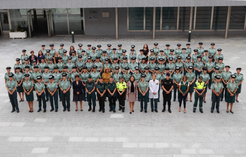 Imagen de archivo de los actos conmemorativos del pasado año celebrando la presencia de la mujer en la Guardia Civil, presididos por la reina Letizia. Imagen de archivo de los actos conmemorativos del pasado año celebrando la presencia de la mujer en la Guardia Civil, presididos por la reina Letizia.