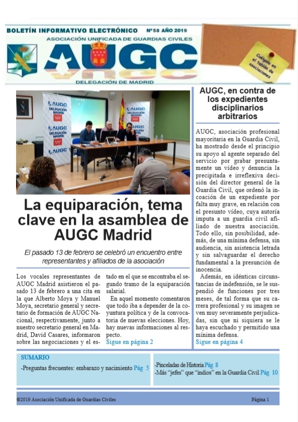 Boletín febrero 2019 Boletín febrero 2019