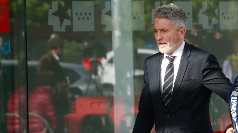 El ministro del Interior, Fernando Grande-Marlaska. El ministro del Interior, Fernando Grande-Marlaska.