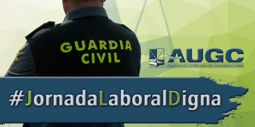 AUGC viene trabajando incansablemente por una jornada laboral digna para los guardias civiles. AUGC viene trabajando incansablemente por una jornada laboral digna para los guardias civiles.