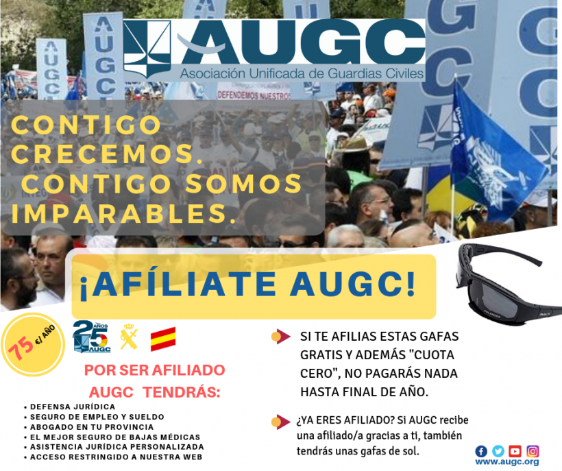 AUGC ofrece a sus afiliados unos servicios punteros en todas las áreas. AUGC ofrece a sus afiliados unos servicios punteros en todas las áreas.