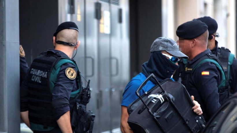 Imagen de la detención de los miembros de los CDR. Imagen de la detención de los miembros de los CDR.