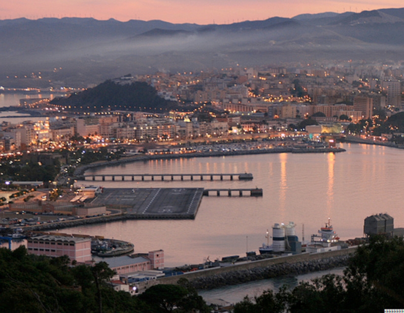 Vista panorámica de la ciudad de Ceuta. Vista panorámica de la ciudad de Ceuta.