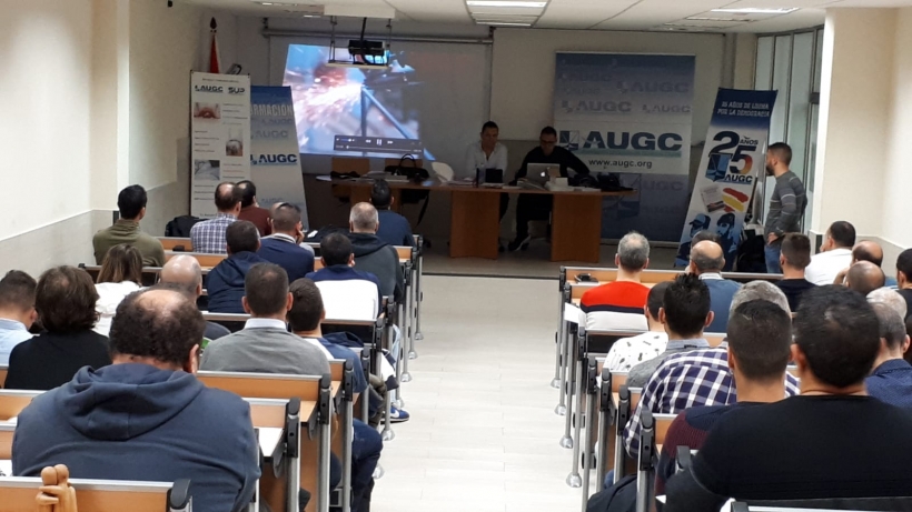 Vista del aula donde tuvo lugar el curso. Vista del aula donde tuvo lugar el curso.