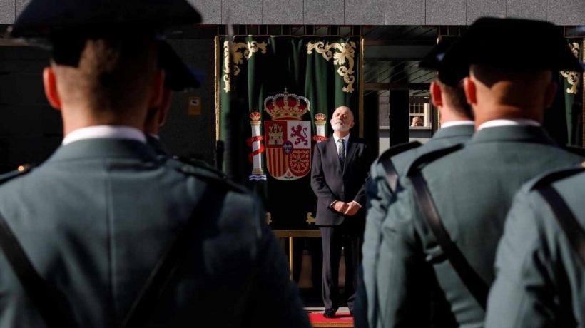El director general de la Guardia Civil, Félix Azón, en un acto institucional. El director general de la Guardia Civil, Félix Azón, en un acto institucional.