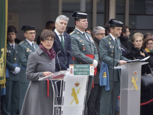 La Directora General, María Gámez, en el acto de su toma de posesión del cargo. La Directora General, María Gámez, en el acto de su toma de posesión del cargo.