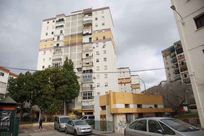 Bloque en el que estaba el fallecido en el tiroteo. Foto: El País / Daniel García-Santos Bloque en el que estaba el fallecido en el tiroteo. Foto: El País / Daniel García-Santos