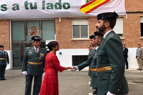 La directora general de la Guardia Civil, María Gámez. La directora general de la Guardia Civil, María Gámez.